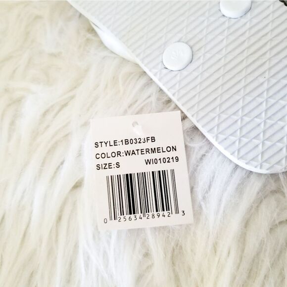 Watermelon flip flops new with tags - Picture 2 of 5
